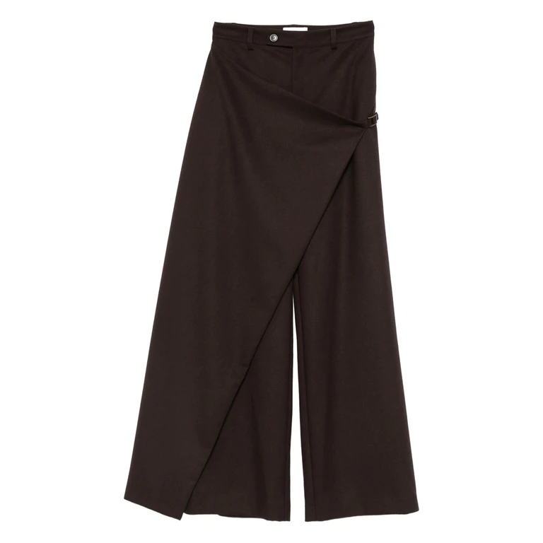 The Nina Studio Wrap-design Trousers
