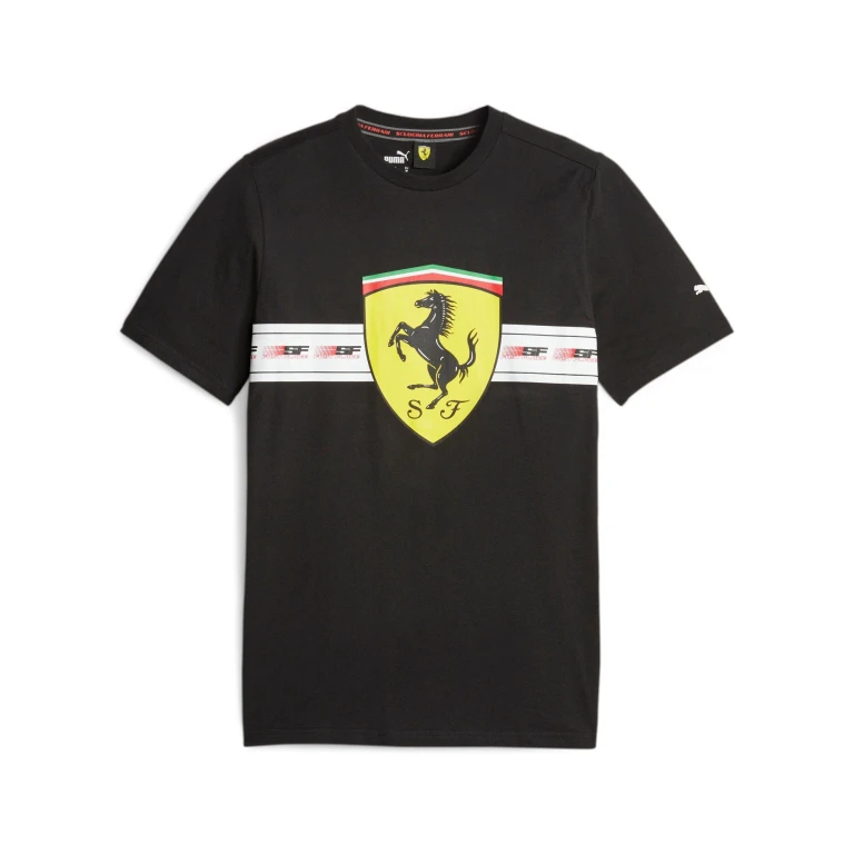 Men's Ferrari Race Heritage Big Shield Tee