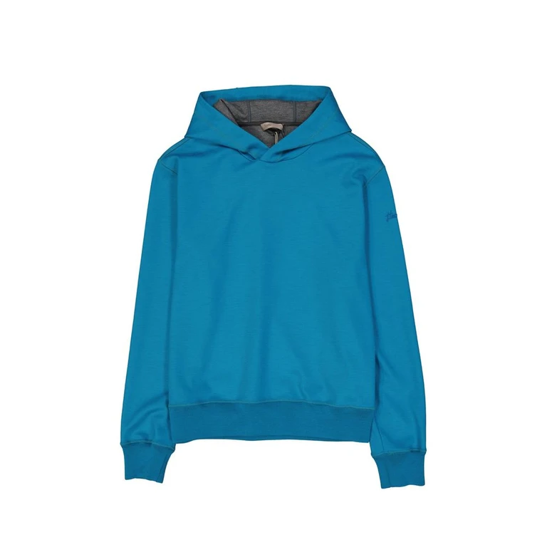 Blue Polyester Sweatshirt Clothing - Men