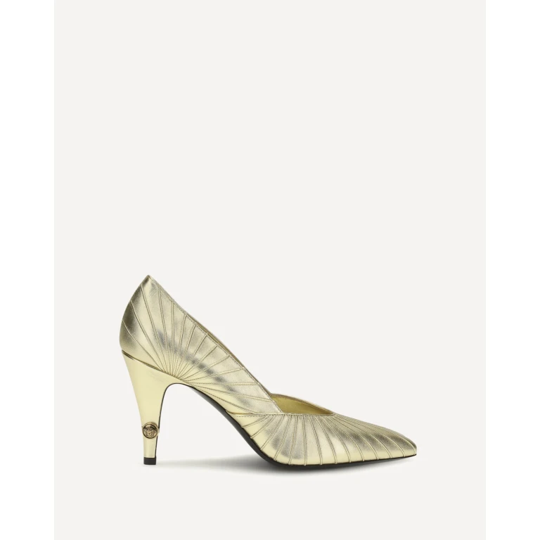 Metallic leather Pumps Female 40