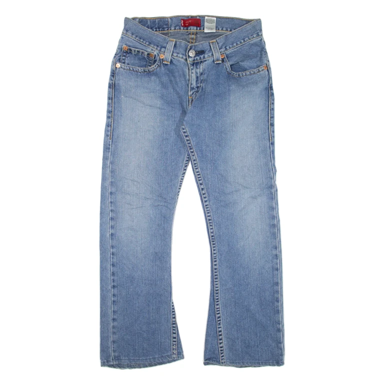 LEVI'S Womens Jeans Blue Regular Bootcut W32 L27