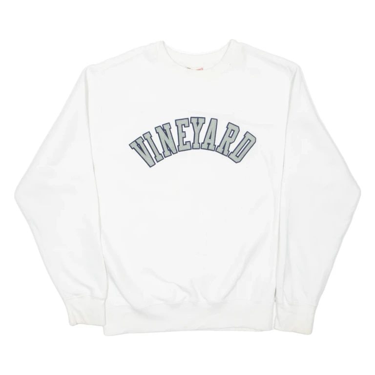 MV SPORT Vineyard Mens Sweatshirt White S