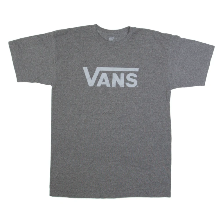 VANS Mens T-Shirt Grey M