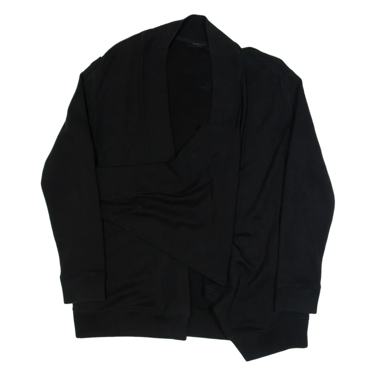 ALL SAINTS Drina Drape Womens Jacket Black S