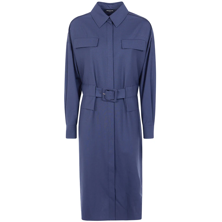 Dress With Belt "Abd216f371"