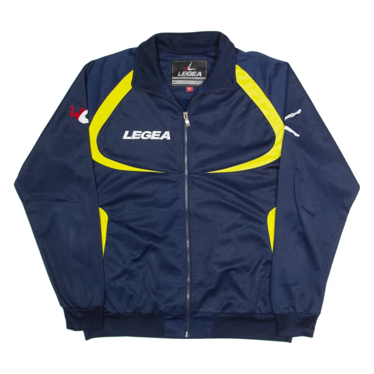 LEGEA Mens Track Jacket Blue XL
