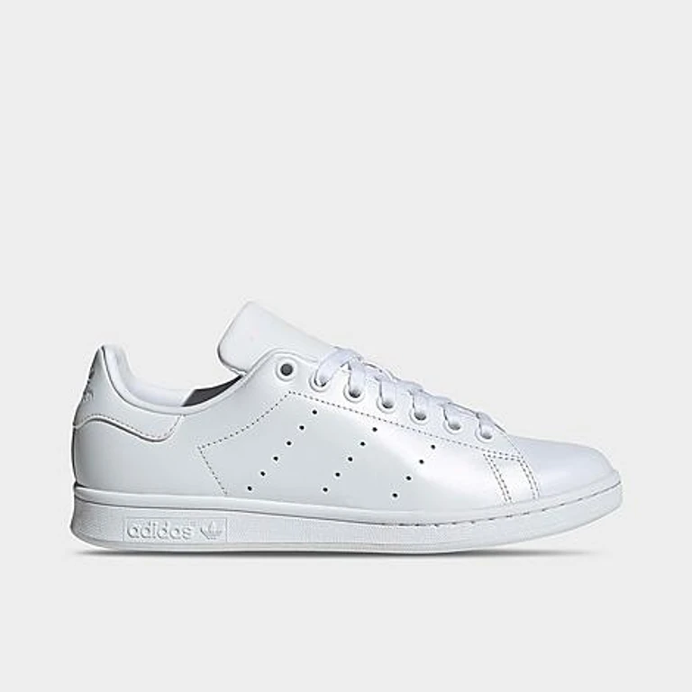 adidas Women's Originals Stan Smith Casual Shoes in Cloud White/Cloud White/Cloud White Size: 5.0