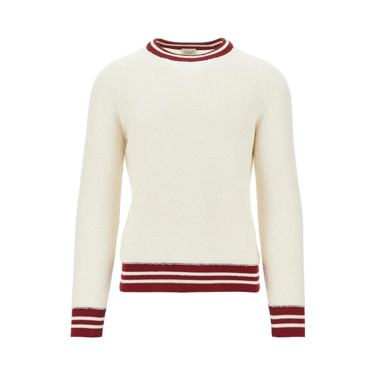 Bouclé knit sweater Man 48
