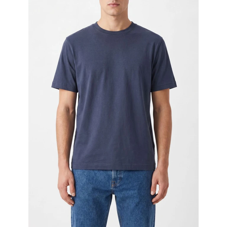 Short-Sleeved Pure Cotton Crew Neck T-Shirt (CN5218447TO)