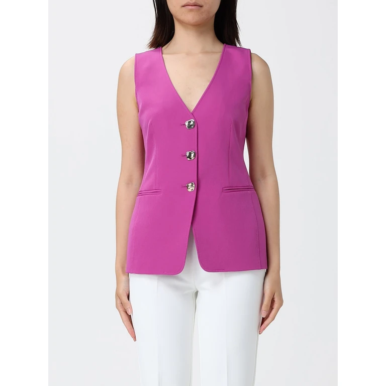 LIU JO Waistcoat Woman color Orchid (CA6222T2200P9632)