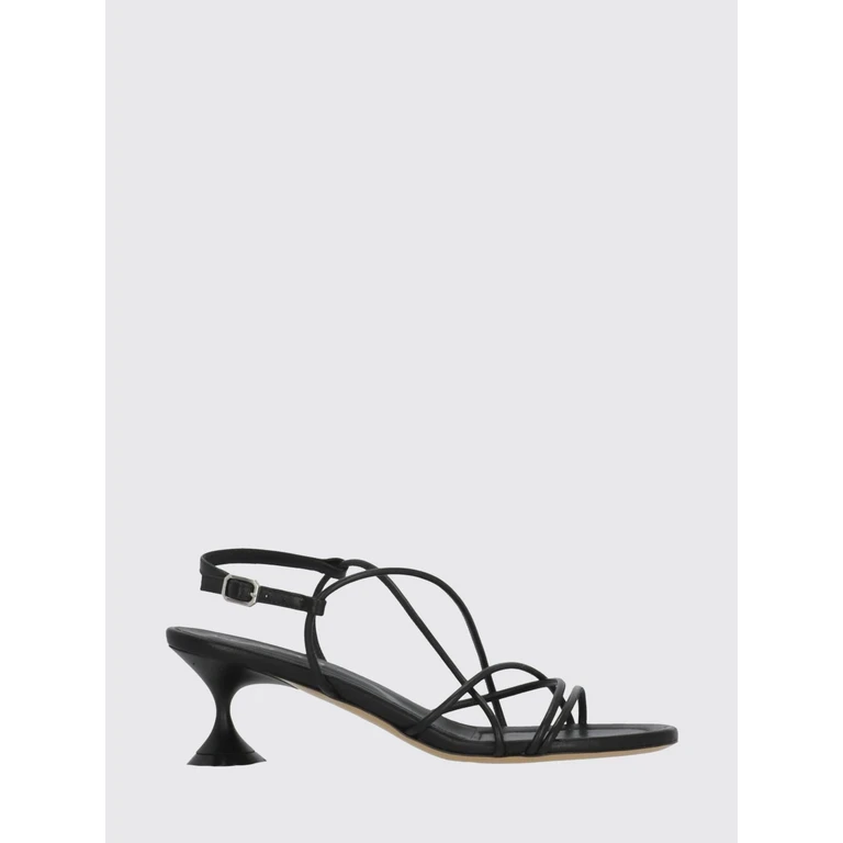 Heeled Sandal Woman color Black (FRA10LISANNERO)