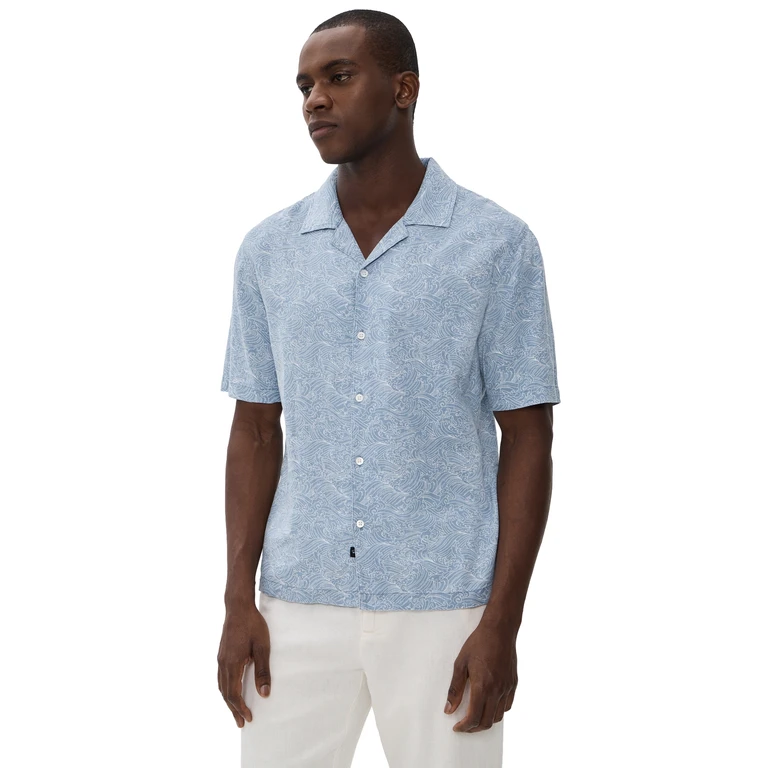 RAILS Cash Shirt Big Wave Wash S