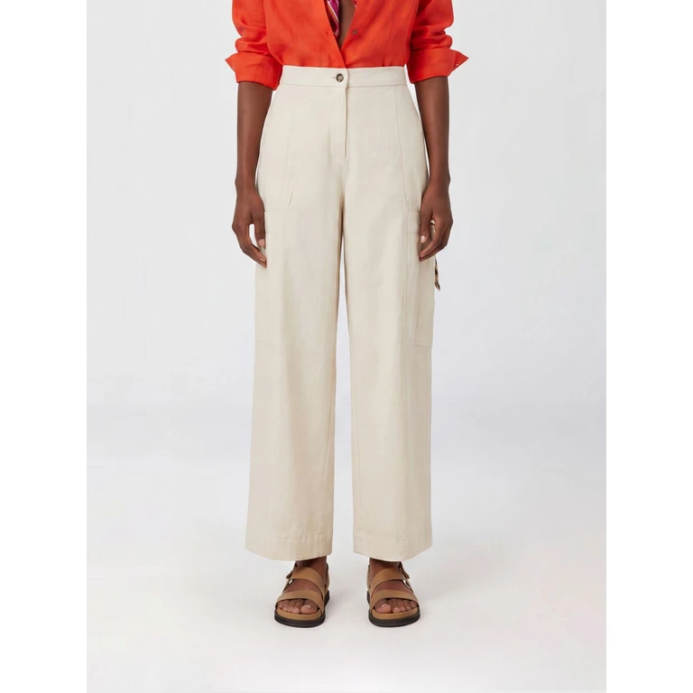 Stretch Cotton Cargo Trousers (2611131062600007)