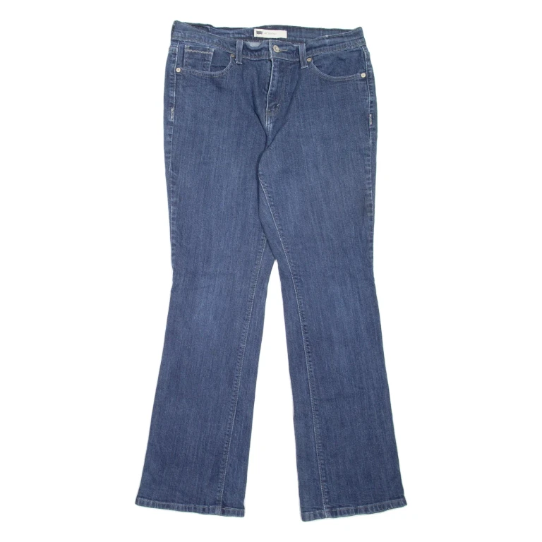 LEVI'S 515 Womens Jeans Blue Regular Bootcut W30 L32