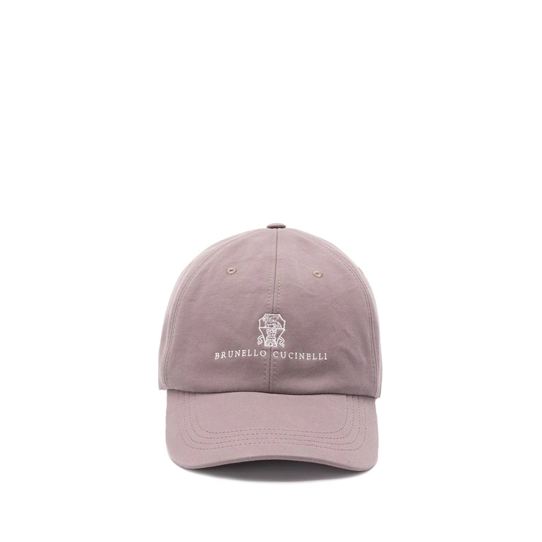 Brunello Cucinelli Baseball Cap With Embroidery