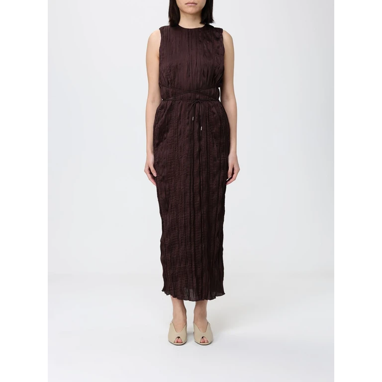 Robe marron Staud