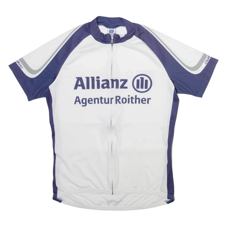OWAYO Full Zip Mens Jersey White S