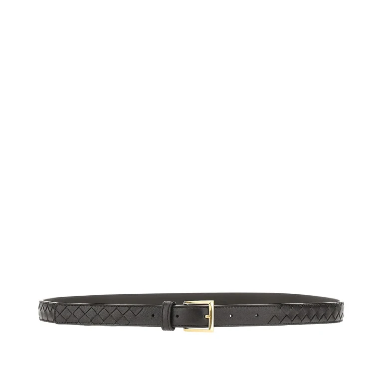 Intrecciato nappa leather 'Solo' belt Woman 85