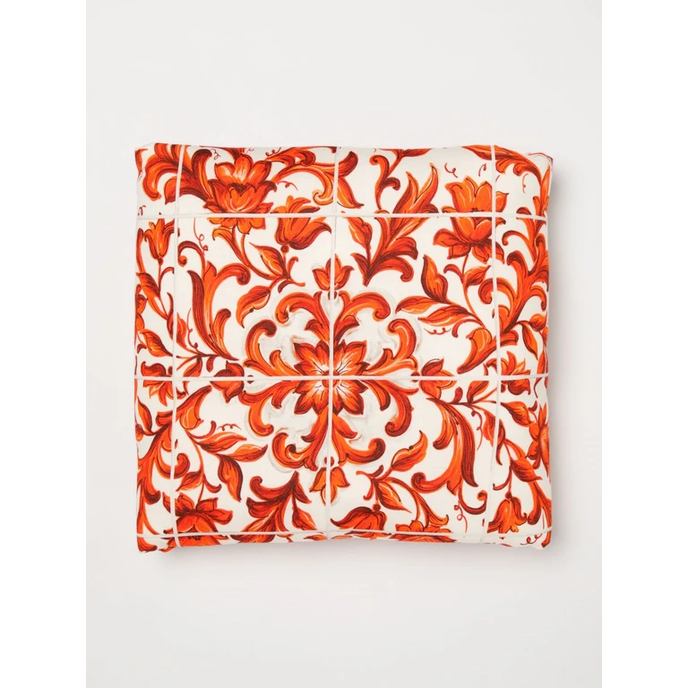 Baby's Majolica Print Cotton Crib Blanket (LNJAI9G7P4SS9000)