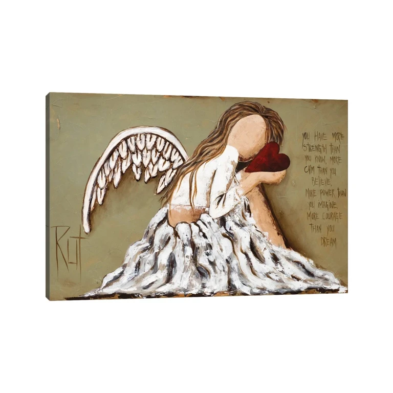 You Have More Strength by Ruth's Angels - Canvas Gallery Wrap