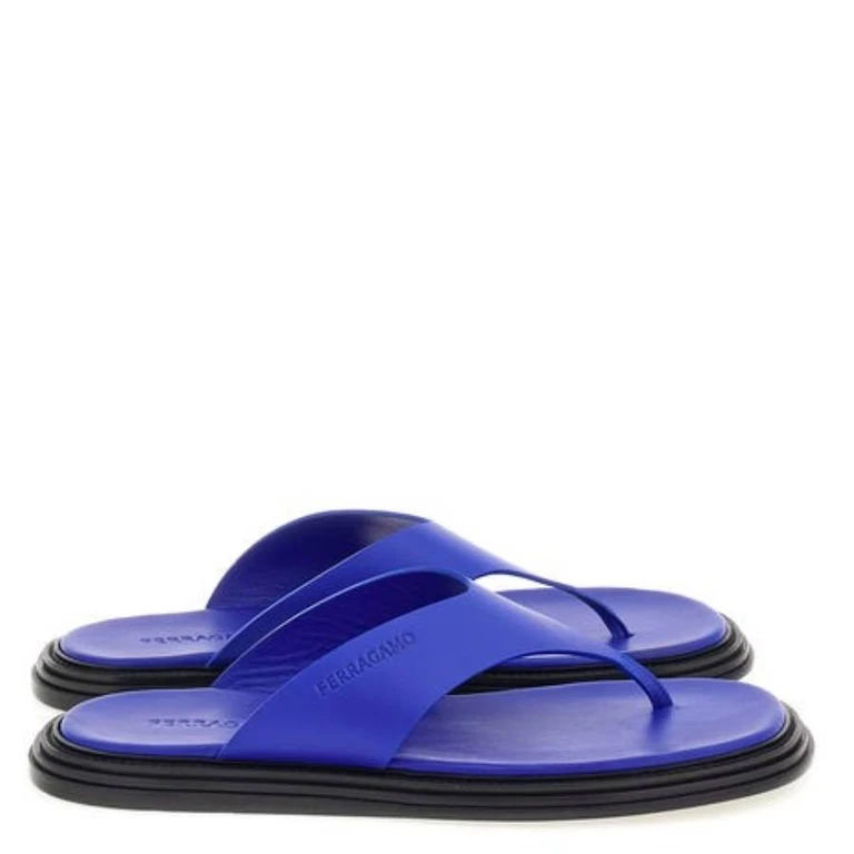 Ferragamo Dory Leather Sandals