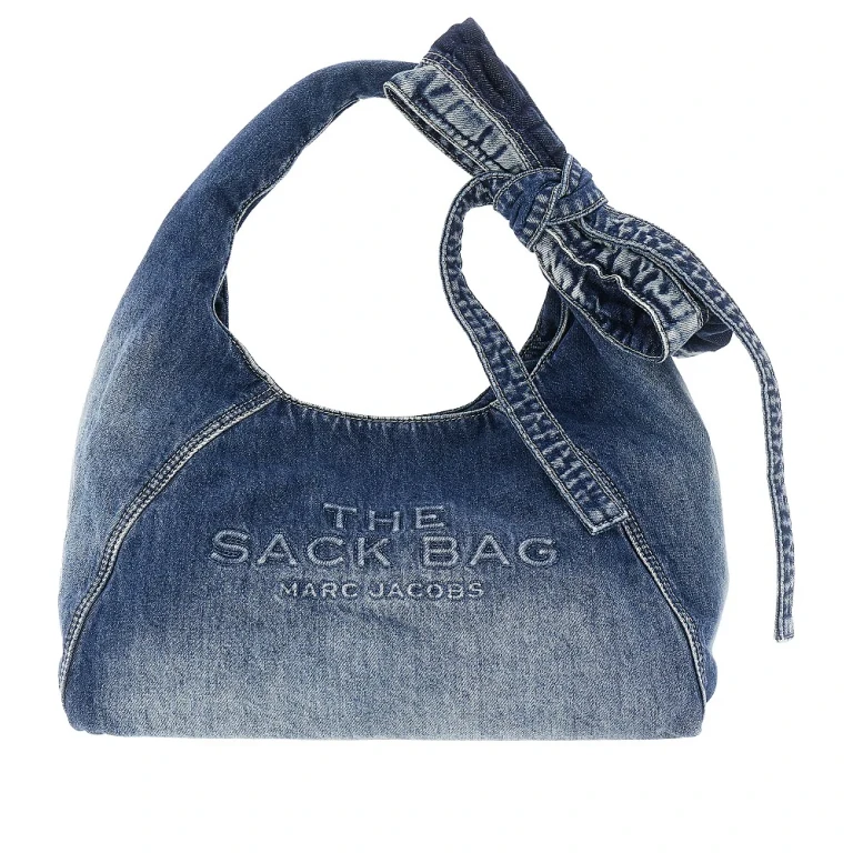 MARC JACOBS 'The Sack' denim bag Woman One Size