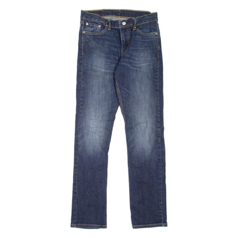 LEVI'S 511 Jeans Mens Blue Slim Straight Stone Wash W30 L32