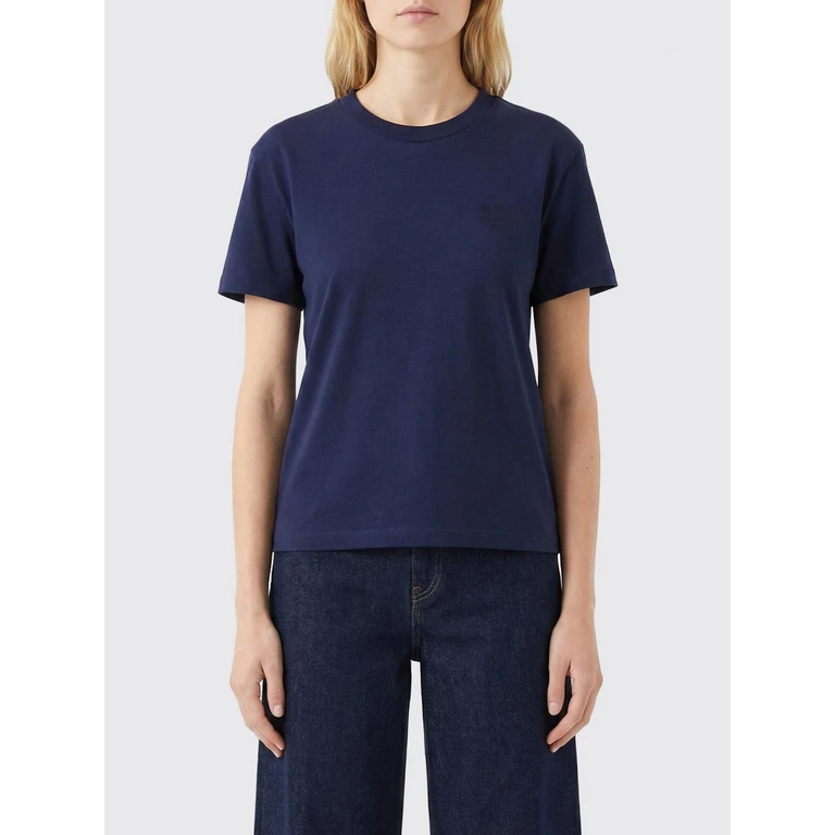 A. P.C. T-Shirt Woman color Blue (COHMBF26389IPI)