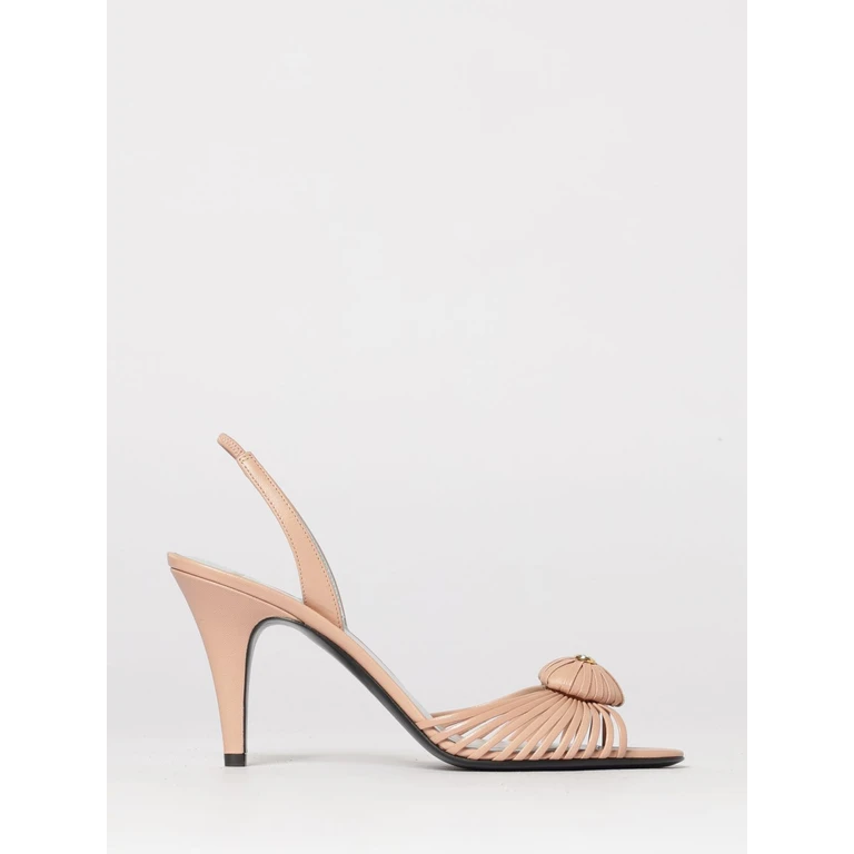 Heeled Sandal Woman color Beige (8W2S0LU8DMDBNW)