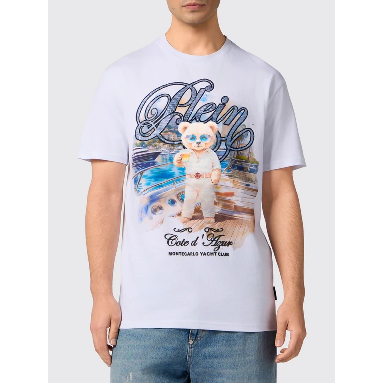 T-Shirt Men color White (SAFCMTK8895PJY002N01)