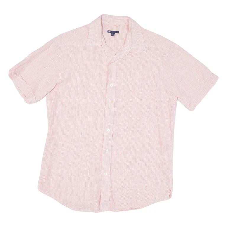 GAP Mens Plain Shirt Red M
