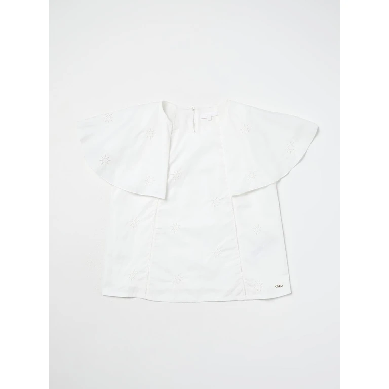 CHLOÉ Top Kids color White (C20098117)