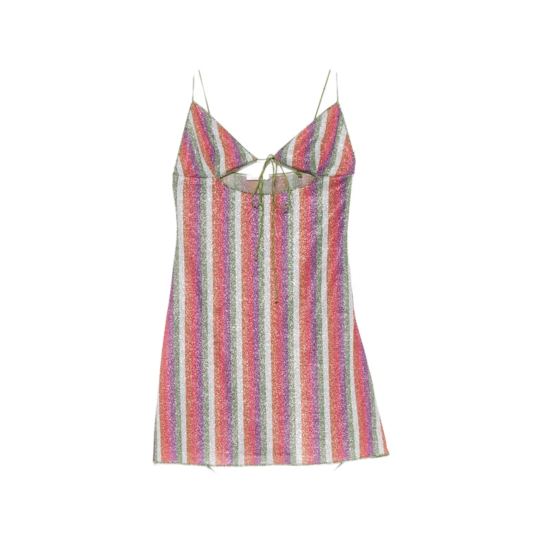 Oséree Striped Cut-out Dress