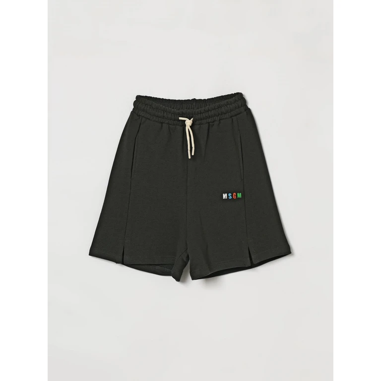 MSGM KIDS Shorts Kids color Black (S6MSJBBE235MS040)