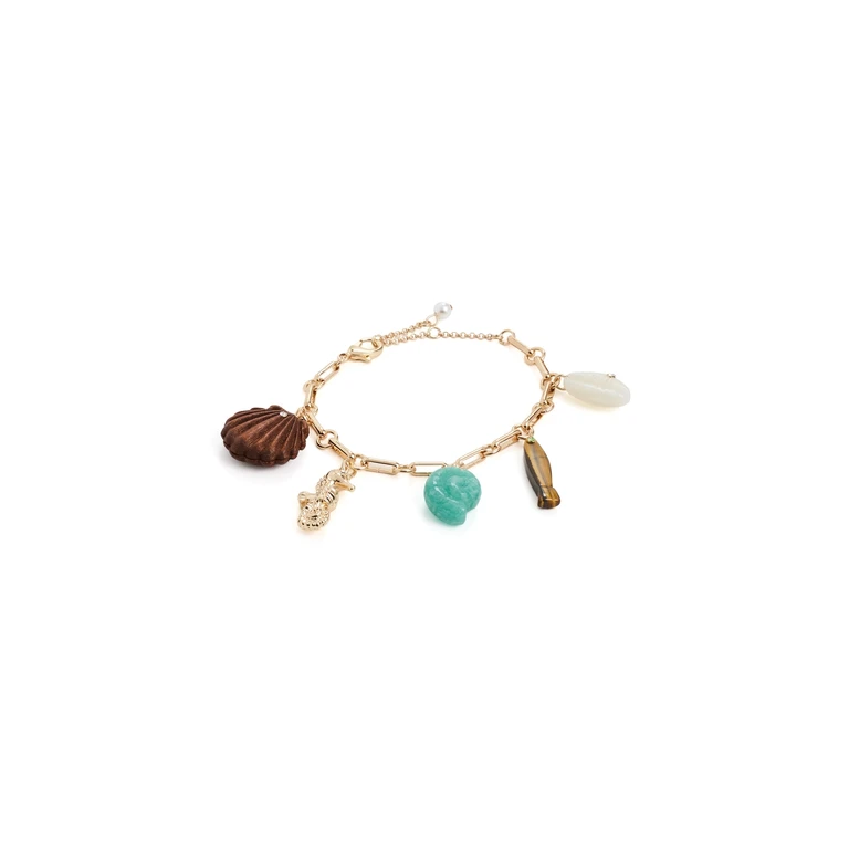 BaubleBar All At Sea Charm Bracelet Multi One Size