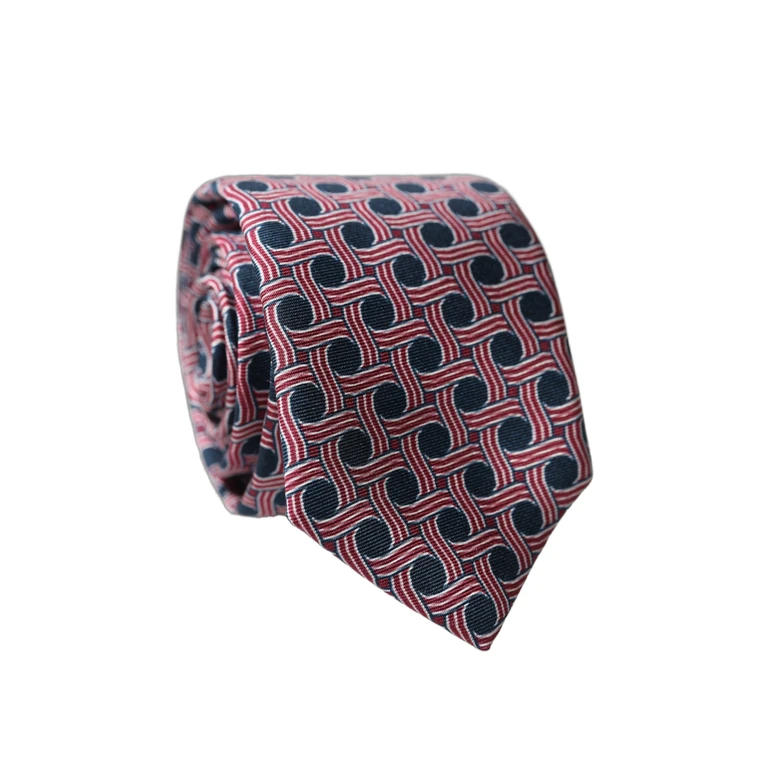 Dolce & Gabbana Multicolor Abstract Silk Adjustable Men Tied Necktie Tie - Men