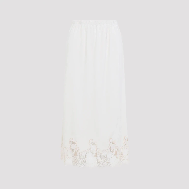 Velvet Pencil Skirt
