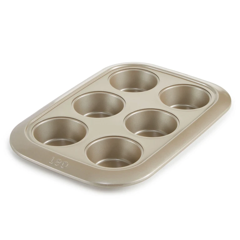 Balance Nonstick Carbon Steel 6-cup Cupcake Pan 2.5"