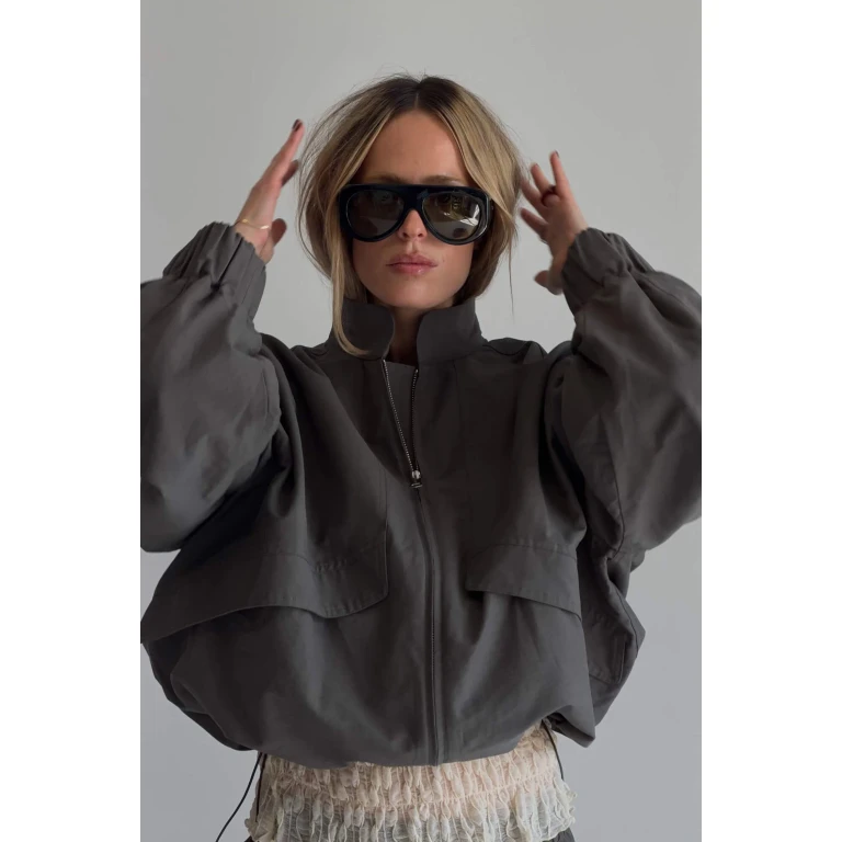 Sable Jacket in Charcoal