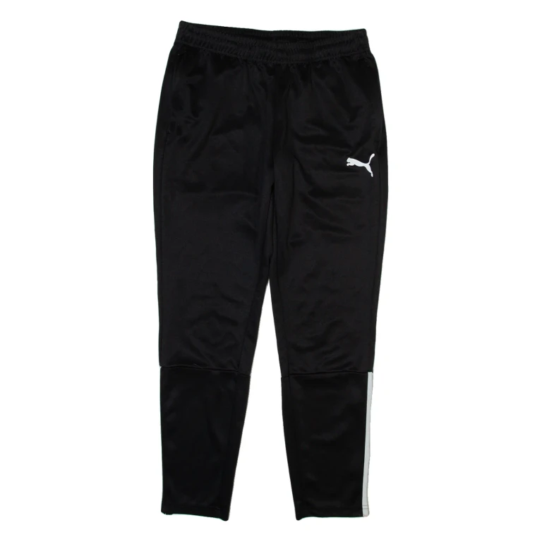 PUMA Mens Track Pants Black Tapered M W28 L28
