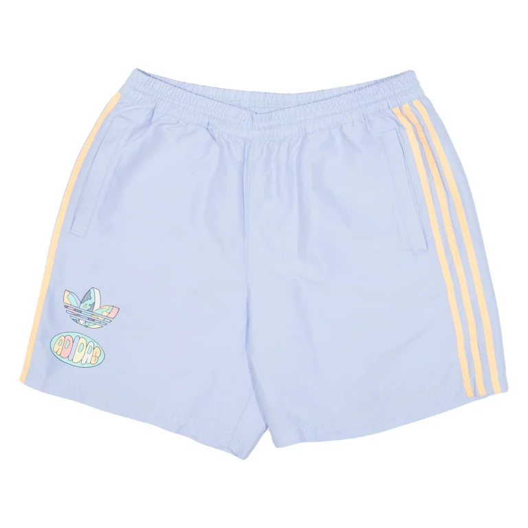 ADIDAS Mens Casual Shorts Blue Relaxed L W34