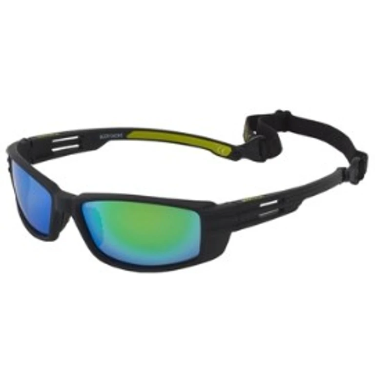 Green Wrap Mens Sunglasses 10264288.CGR BLKGRN