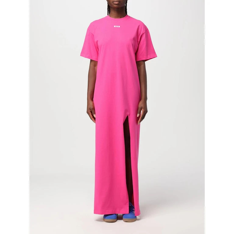 MSGM Dress Woman color Fuchsia (3641MDA8324700215)