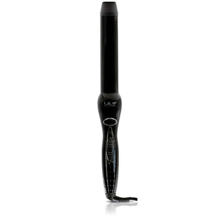 The Digital Twister - 25mm Tourmaline-Infused Ceramic Pro Curling Wand w/ Cool Tip - Gold Collection