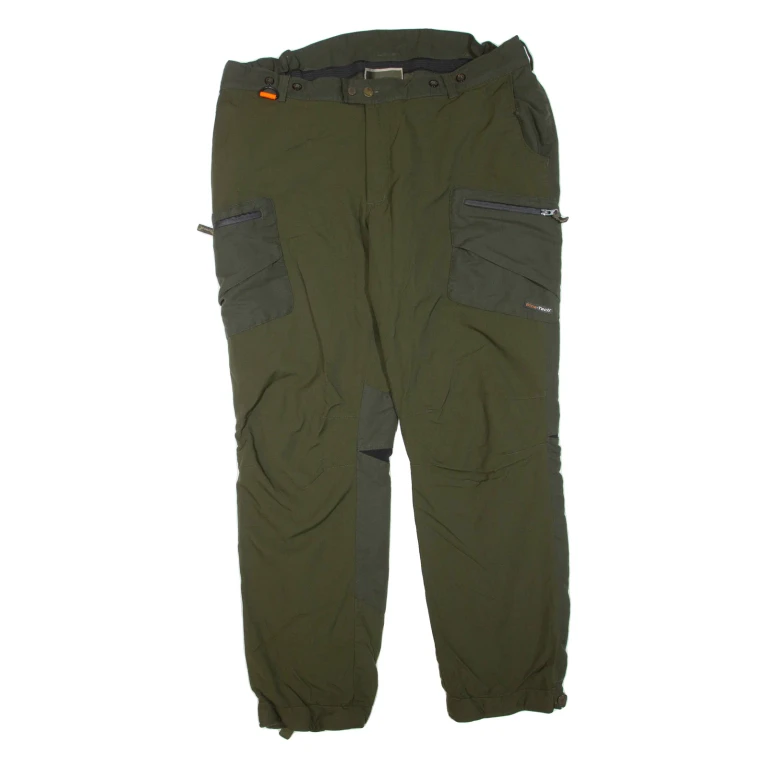 PINE TECH Outdoor Womens Trousers Green Regular Tapered W42 L32