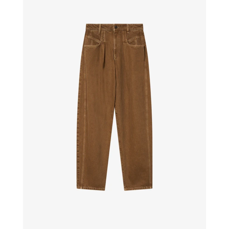 Pantalon Lisha - Femme - Bronze - Taille34 - Isabel Marant