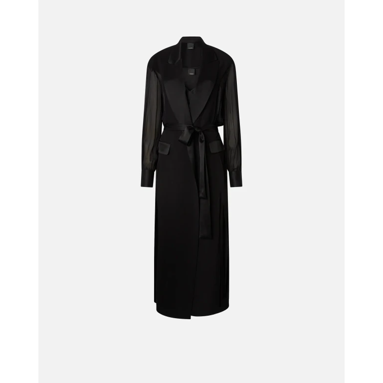 Pinko - Robe manteau longue et élégante - 40