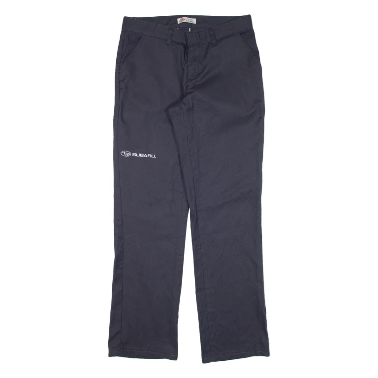 DICKIES Workwear Womens Trousers Blue Regular Straight W29 L30