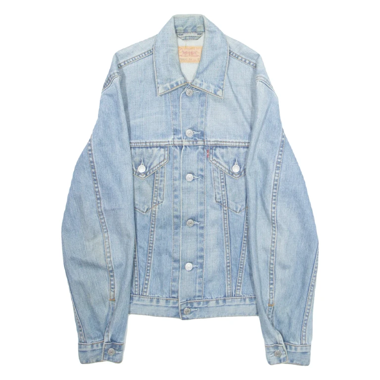 LEVI'S Womens Denim Jacket Blue S
