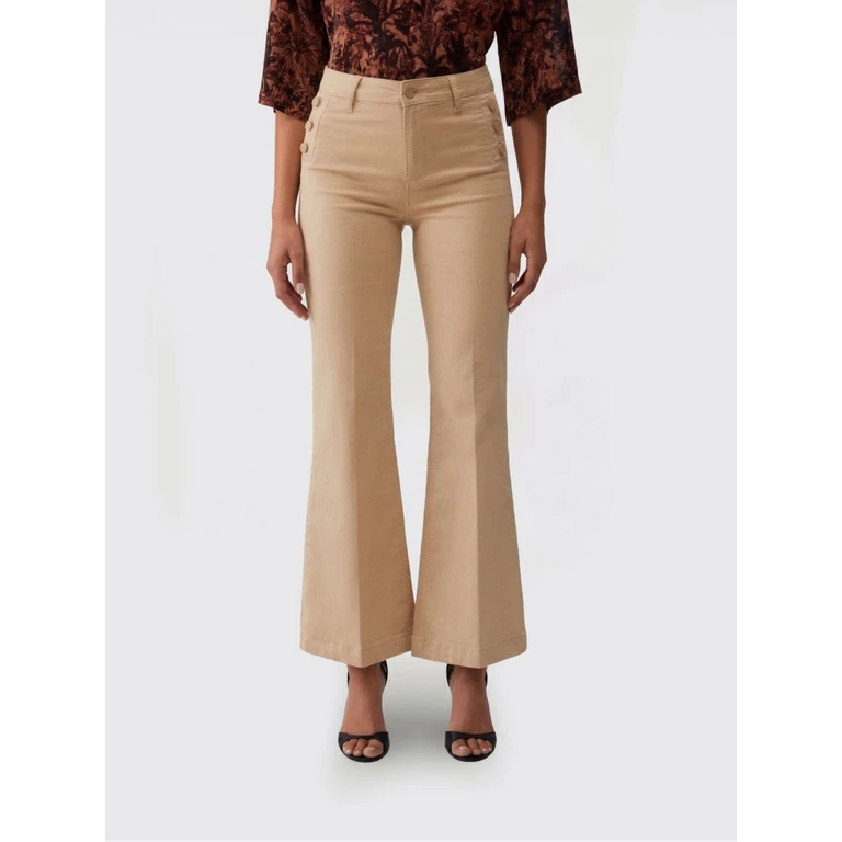LIU JO Pants Woman color Cream (WA6403T367A41208)